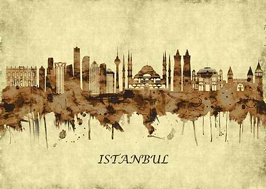 Istanbul Turkey Cityscape