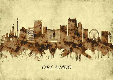 Orlando Florida Cityscape