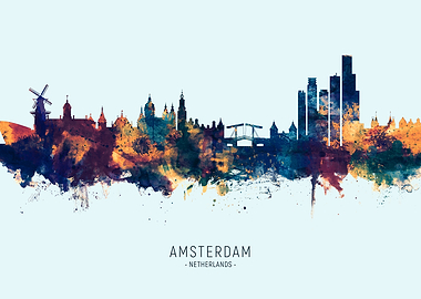 Amsterdam Skyline