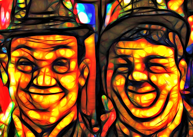 Laurel and Hardy
