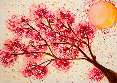 Pink tree 2