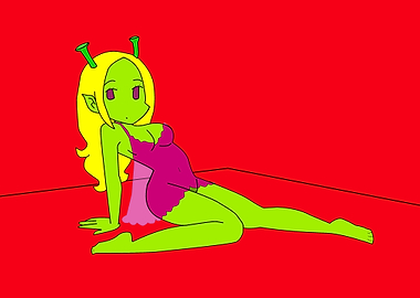 alien girl