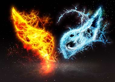 Wings of ice and fire