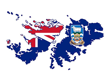 Falkland Islands Silhouett