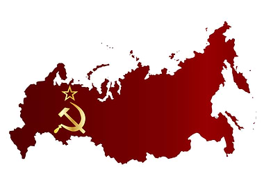Russian Red Flag Map