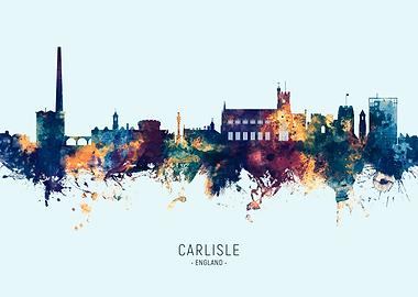 Carlisle England Skyline
