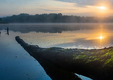 Beautiful Sunrise Over Mis