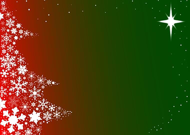 Christmas Tree Backdrop