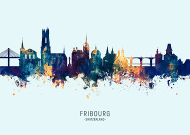 Fribourg Skyline