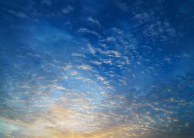 A Beautiful Sunset Sky