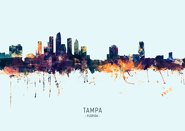 Tampa Florida Skyline
