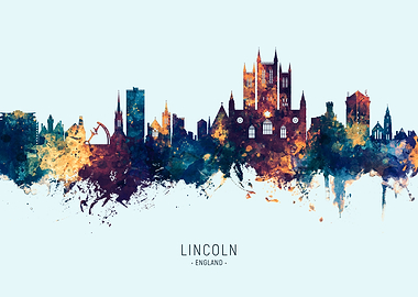 Lincoln England Skyline