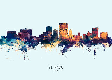 El Paso Texas Skyline