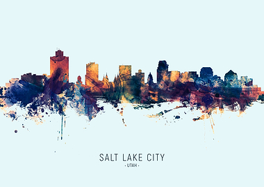Salt Lake City Skyline