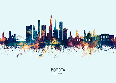 Bogota Colombia Skyline