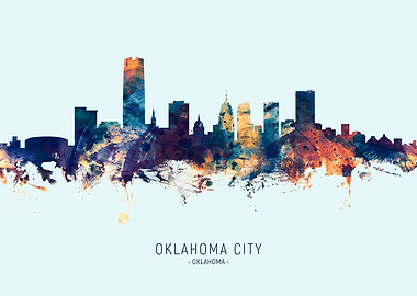 Oklahoma City Skyline