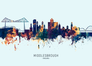 Middlesbrough Skyline