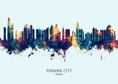 Panama City Panama Skyline