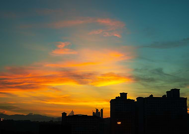 BuildingS Silhouettes Of A