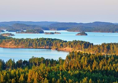 Landscape Of Saimaa Lake F