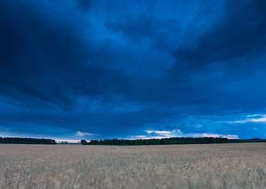 Dark Stormy Clouds Over Co