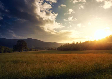 Sunset In The Valley