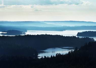Landscape Of Saimaa Lake F
