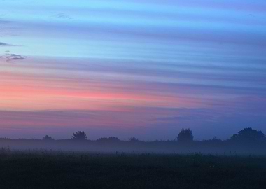 Colorful Sunrise At The Fi