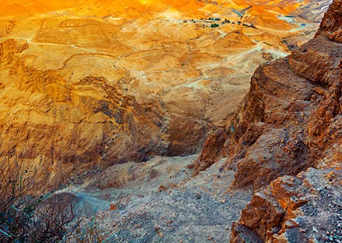 View Of The Judean Desert