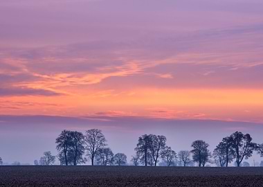 After Sunset Colorful Sky