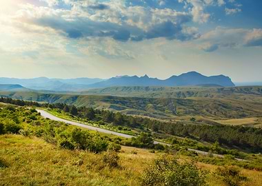 Beautiful Mountain Landsca