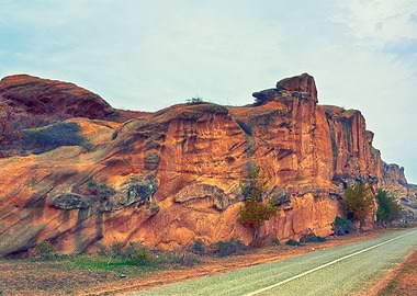 Mountain Road Near Uplists