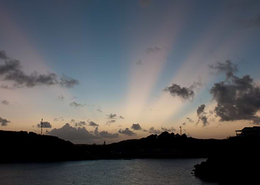 Sunset Rays Of Light