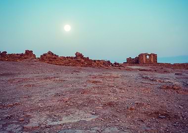 Night In Masada Fortress I