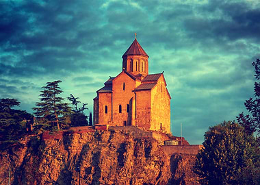 Thabori Monastery On A Hil
