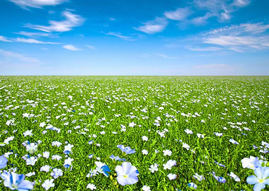 Chamomile Flowers Against