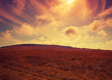 Butiful Mountain Vintage L