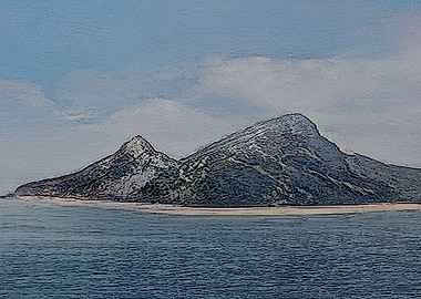 cold island landscape