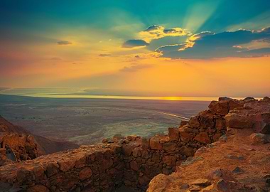 Beautiful Sunrise Over Mas