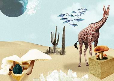 A green breathing planet