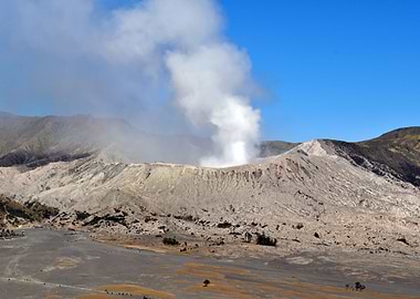 Volcano Bromo At Sunrise