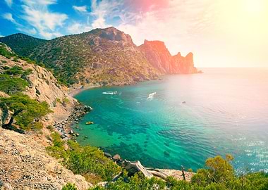 Beautiful Bay In The Morni