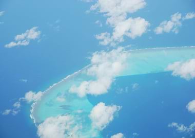 View On Maldives Island Fr