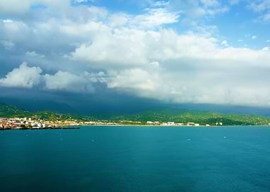 Beautiful Cloudy Sky Over