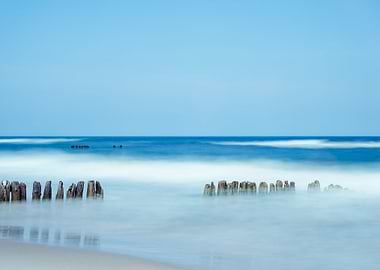 Baltic Seascape With Break