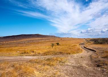 Beautiful Sky Above Dirt R