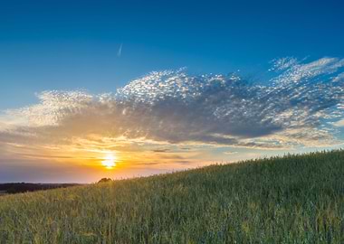 Beautiful Landscape Of Sun