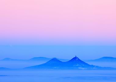 Bezdez Hill Blue Winter La