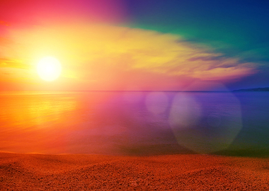 Beautiful Colorful Sunset