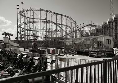 Abandoned Roller Coaster
